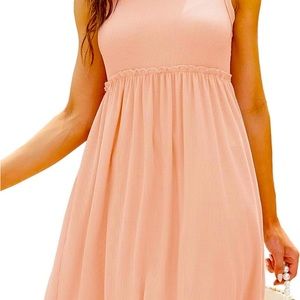 Pink dress, medium